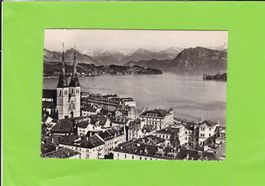 Luzern mit Alpen