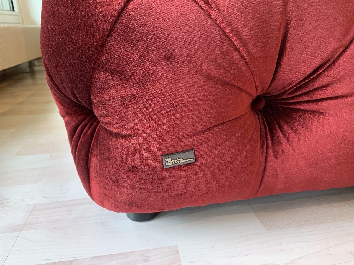 Divani: Sofa Bretz Cocoa Island Bordeaux – Usato da Aesch BL venduto da karnifore 3