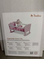 NEU Süesses Puppenbett/Wiege von Pinolino
