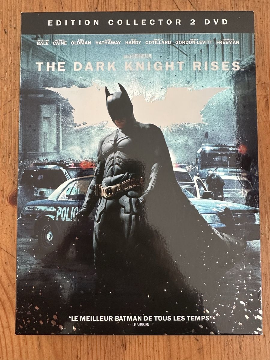 Alle DVDs: The Dark knight Rises Edition collector 2 DVD – Gebraucht aus Genève von wwo_mx7t