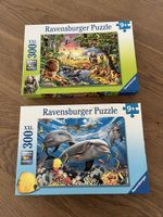 2 Ravensburger Puzzle 300 Teile ab 9 Jahre 