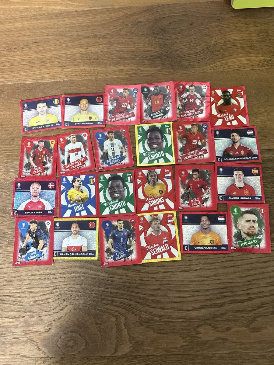Topps Carte collezionabili: 24 Topps Bilder von der EM 2024 – Usato da Bellach venduto da Fschoenbaechler