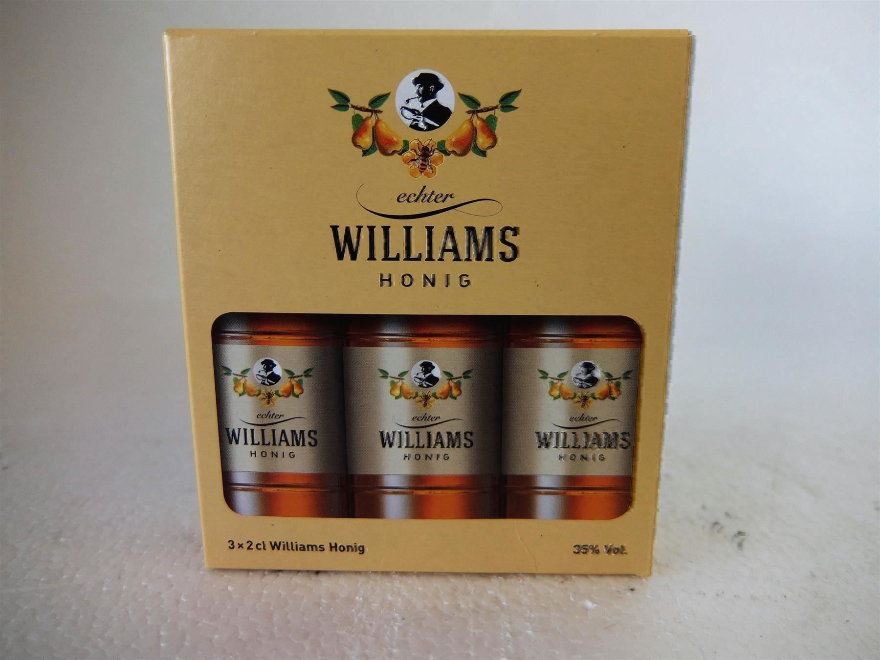 Williams Bevande alcoliche: Echter Williams Honig  35% Trio 3x2cl... – Nuovo e nell'imballaggio originale da Wöschnau venduto da Vinsale