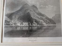 Gravur Stich Gersau Schwyz