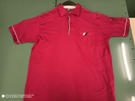 Kingfield Poloshirt rot Grösse 2XL guter Zustand