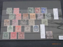 Grossbritannien ab 1911 gest.  inkl. Dienstmarken