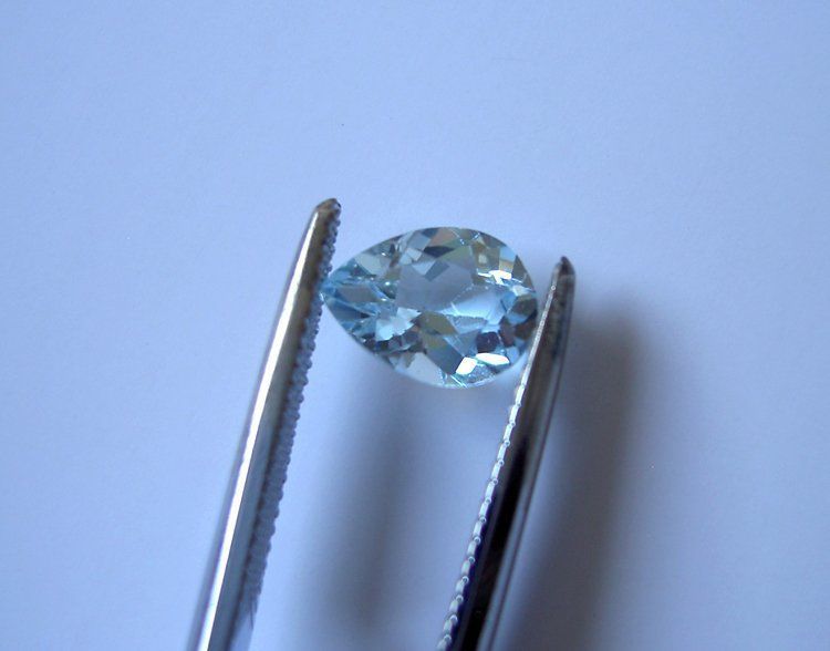 Edelsteine: AQUAMARIN  1,37 ct.  BRASILIEN  - IF – Neu (gemäss Beschreibung) aus Stuttgart von Escazu
