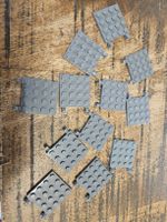 lego 47998 lot de 12 pièces Dark Bluish Gray Plate,