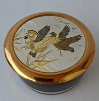 Porzellandose THE ART OF CHOKIN Made in Japan ca. 9cm