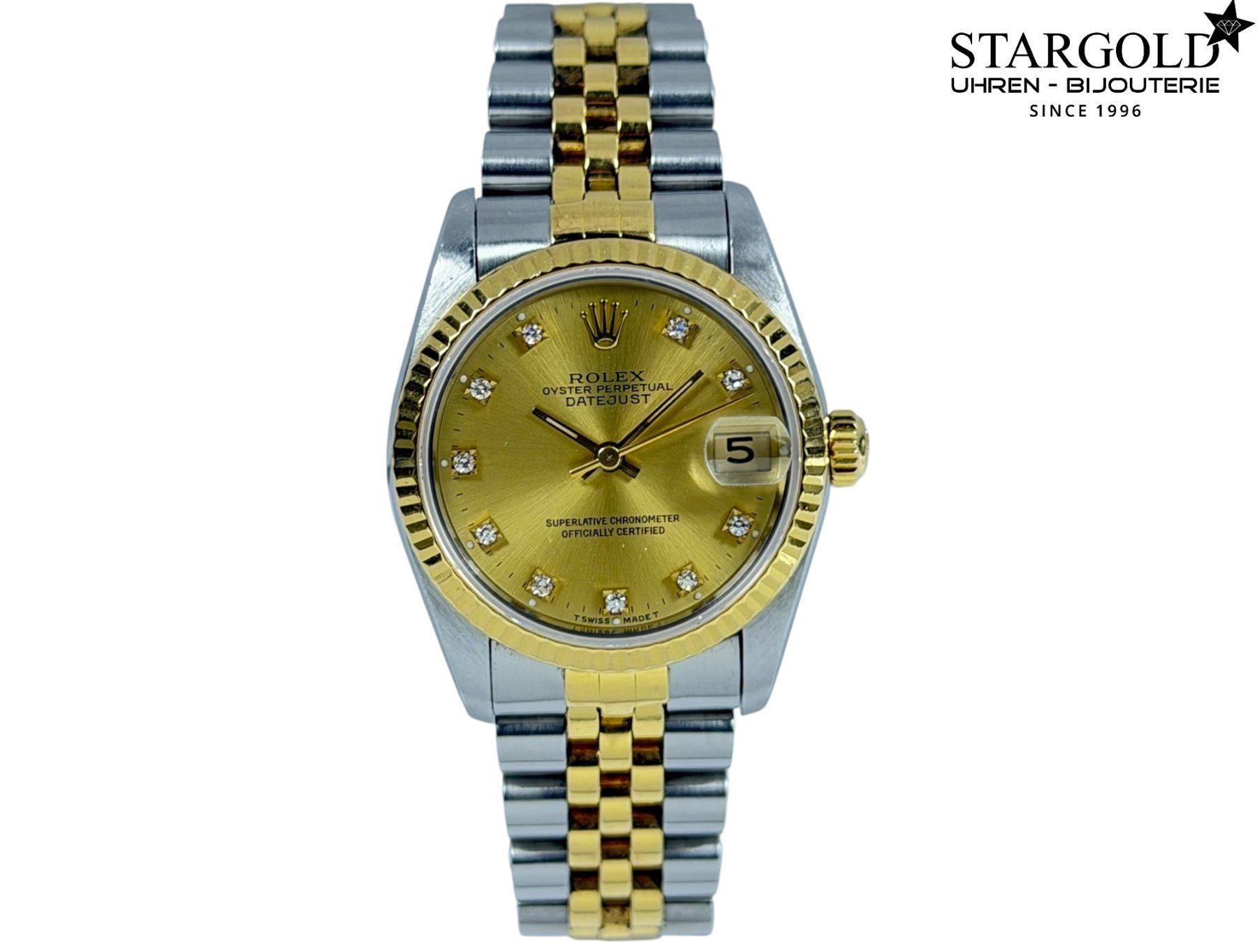 Rolex Orologi: Rolex Datejust 31 mit Diamanten - 68273 – Usato da Zürich venduto da Stargold-Uhren