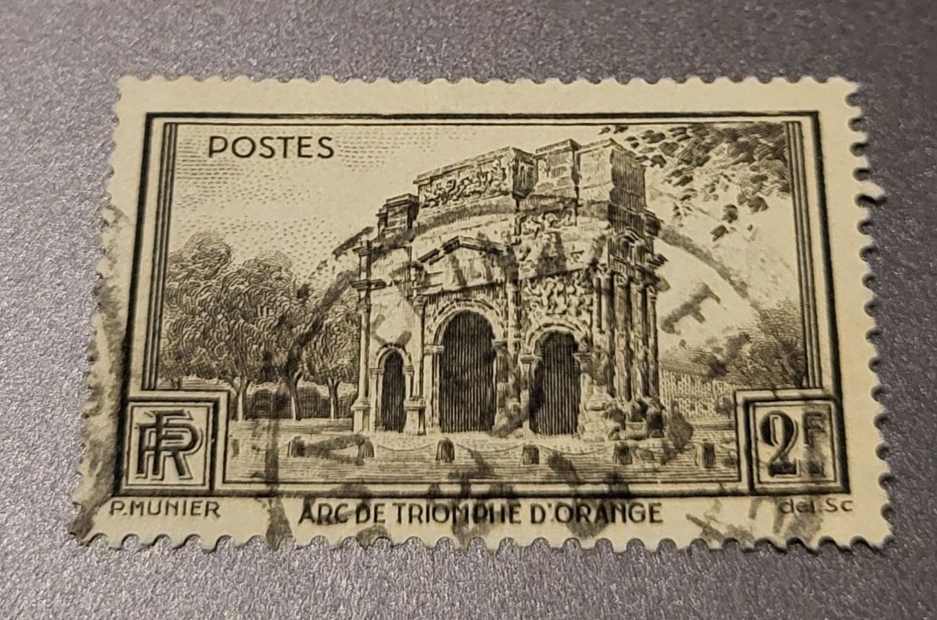 Alle Briefmarken: Frankreich 1938 briefmarke – Gebraucht aus St Gallen von Stampsalshobby