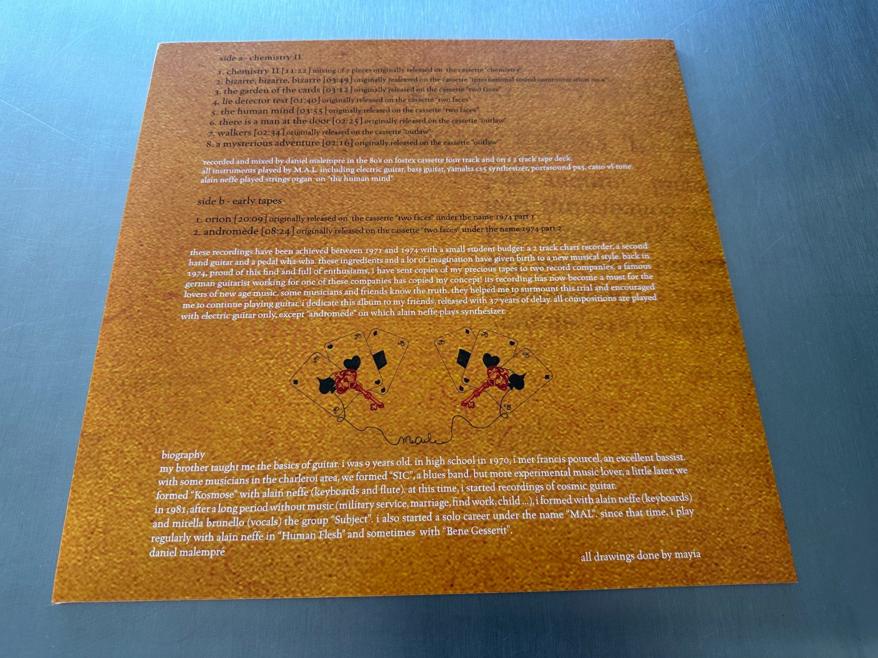 Dischi in vinile: M.A.L. LP THE M.A.L TAPES - VOD 87 – Nuovo (secondo la descrizione) da Sion venduto da jaipur1401 1
