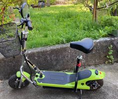 Elektro Scooter HITEC HTCDR 300 mit Korb und Sitz