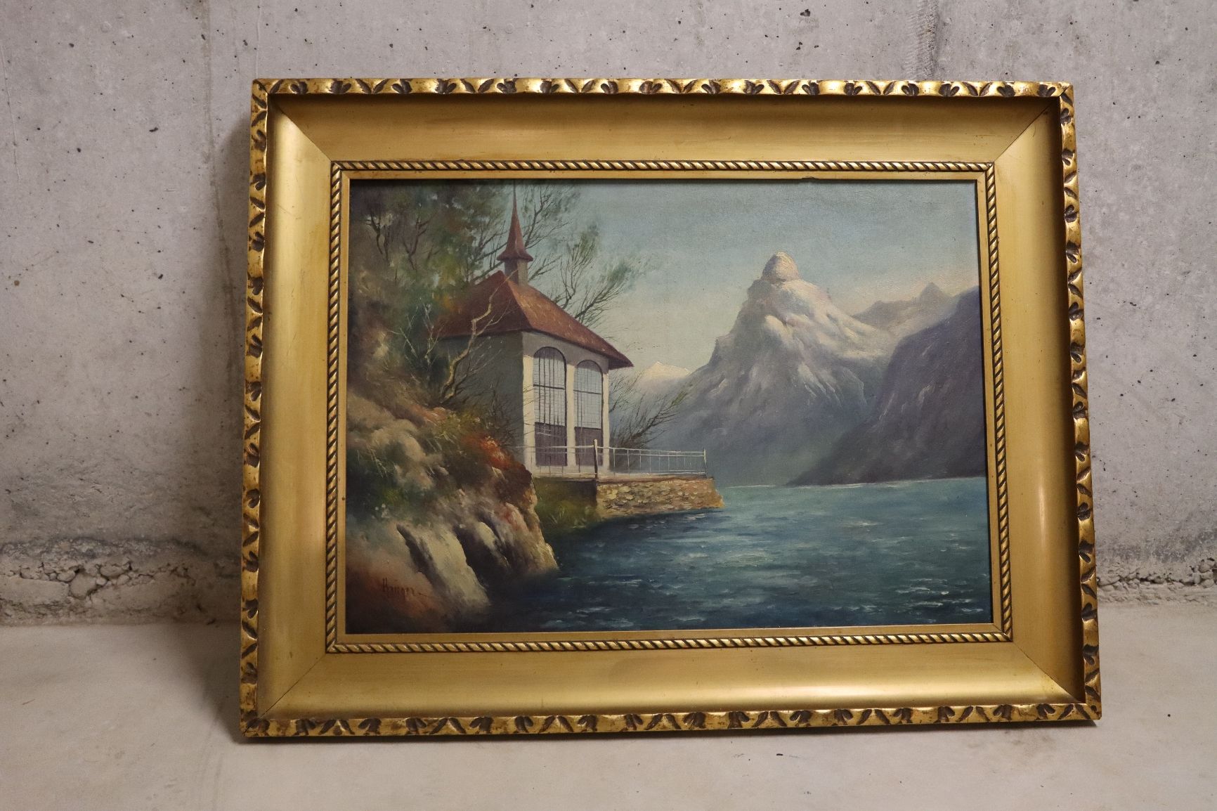 Tableaux: Ölgemälde Tellskapelle Krüger – D'occasion à Schlierbach par ann_b9kt