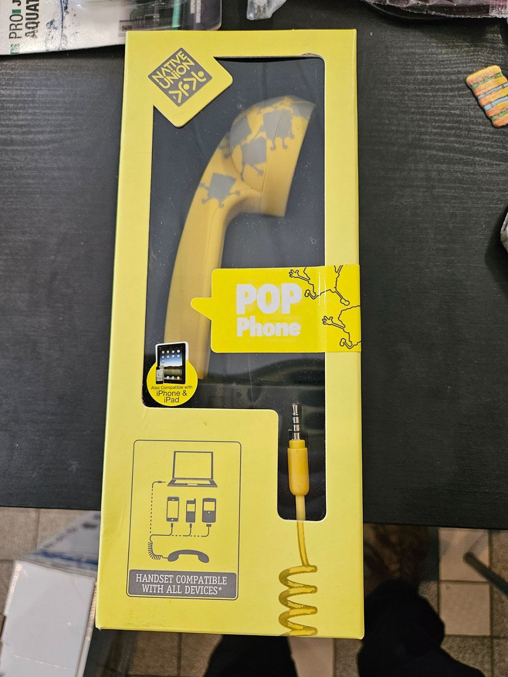Telefoni: Native Union POP PHONE Retro Handset Yellow NEW – Nuovo (secondo la descrizione) da Wikon venduto da Mr.Saxer
