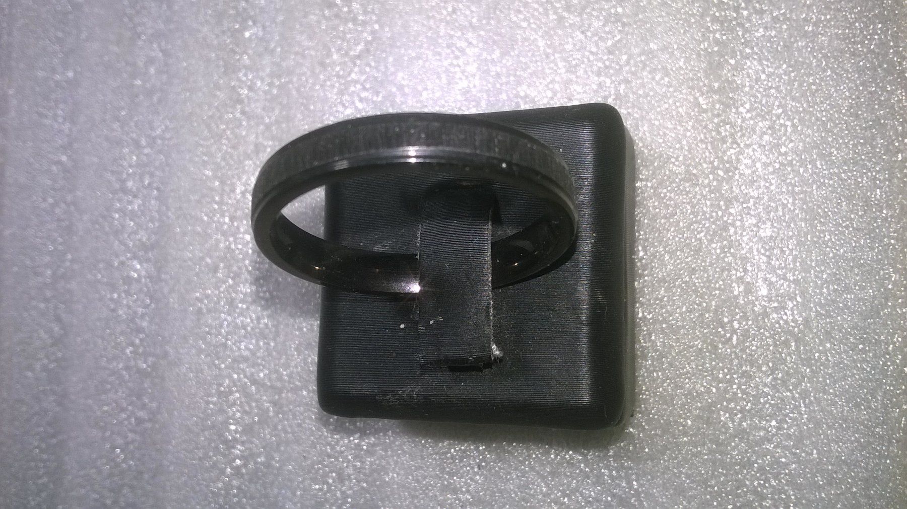 Ringe: RING EDELSTHAL,,AUFGRAUT UND GLANZIG – Neu (gemäss Beschreibung) aus Basel von bijoutrie_4 3