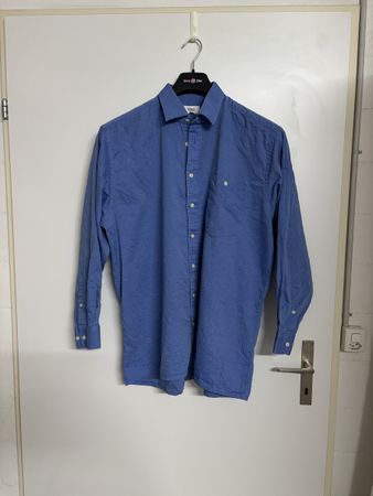 Herren Hemd Vinci Blau Groesse XL guter Zustand