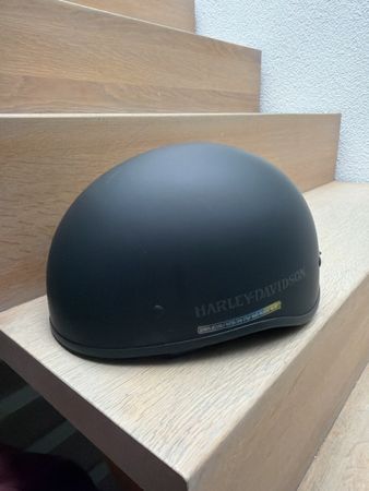 Harley-Davidson Motorradhelm Grösse M  mattschwarz guter Z