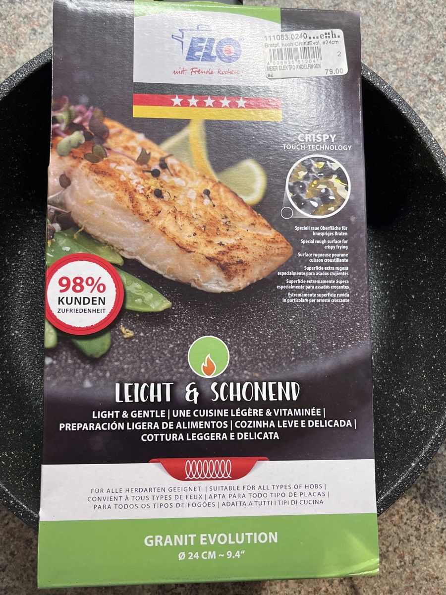 Elo Padelle: Pfanne Granit 24cm – Nuovo (secondo la descrizione) da Andelfingen venduto da estark 1