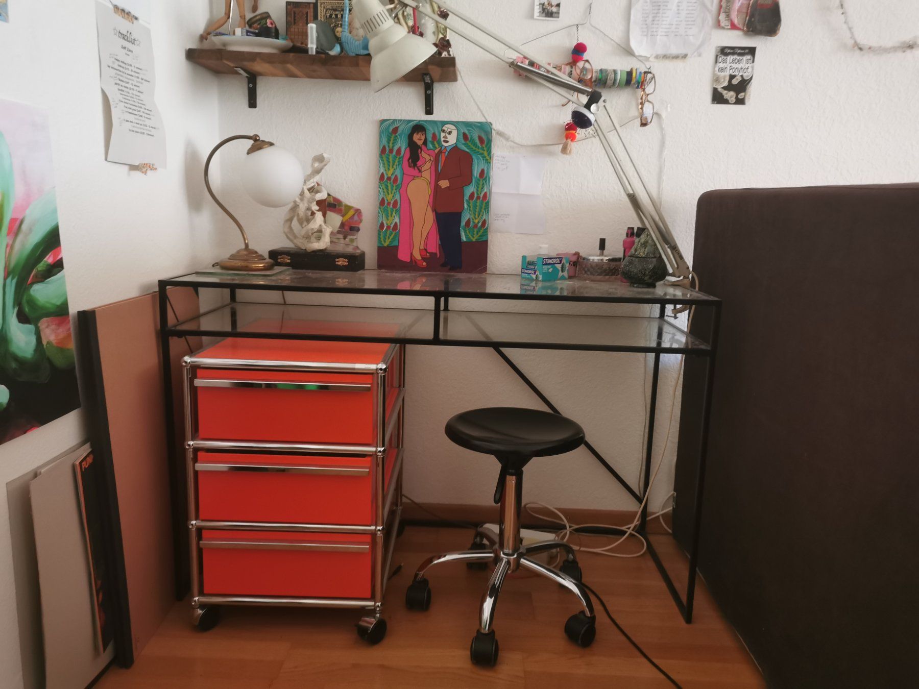 La Redoute Scrivanie: minimalistischer Glastisch von La Redoute – Usato da Bern venduto da lin_7s5f 1
