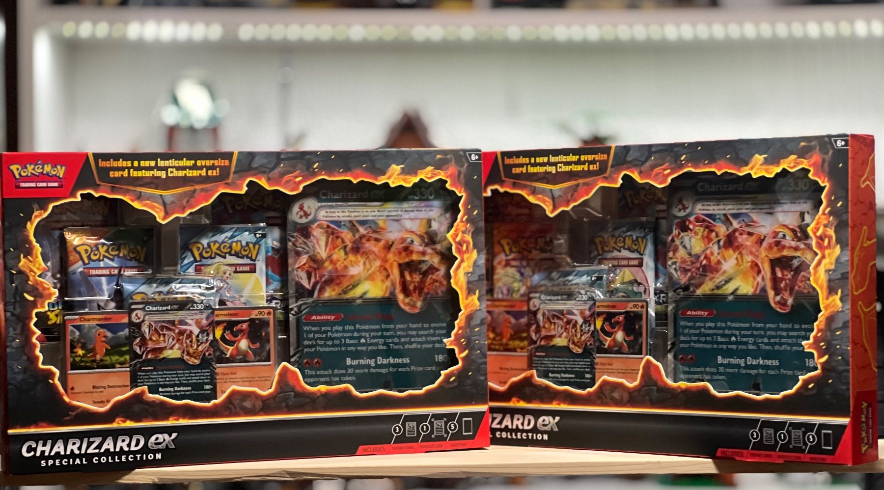 Pokémon Carte collezionabili: 2x Pokemon Charizard EX Special Collection Box (EN) – Nuovo e nell'imballaggio originale da Appenzell venduto da RMBricks