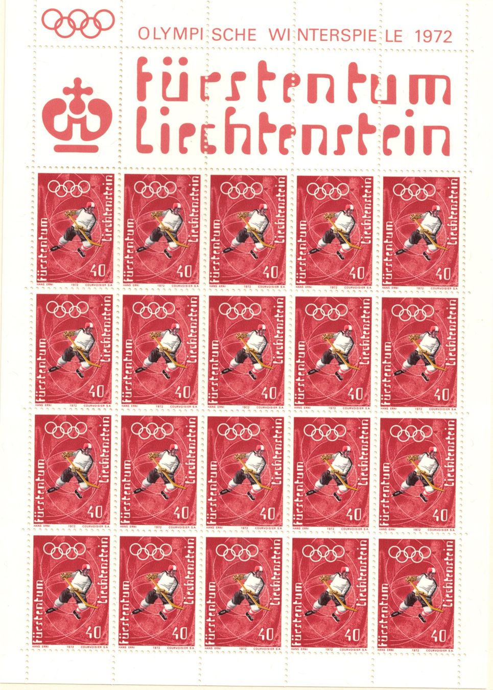 Alle Briefmarken: K'bogen 1971  Olymp. Winterspiele Sapporo 1972    postfrisch – Neu (gemäss Beschreibung) aus Mellingen von Ginger 2