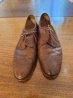 Herrenschuhe Hobson braun Leder Brogue guter Zustand