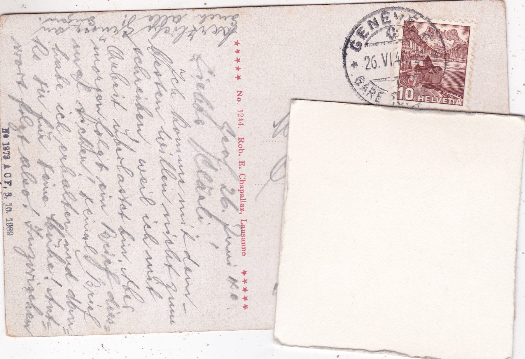 Cartes postales: Nyon le Port 1940 – D'occasion à Herisau par Lisegrat2008 1
