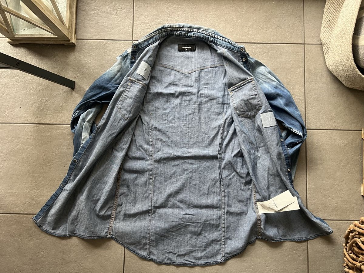 Dsquared2 Chemises: Dsquared2 camicia jeans uomo 50 – D'occasion à Mendrisio par fly_9wzx 6