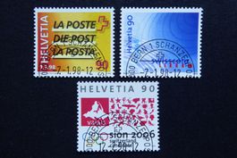 (S349) 1998: 937 + 938, 939 mit Top ET-Halbmondstempel