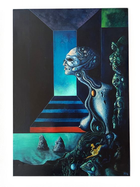 Seltenes Ölbild Paul Racle - Surrealismus 1960/70 (Gebraucht) in Zürich ...