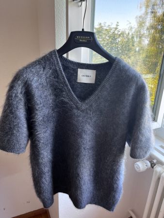 Kashmir Kurzarm Pullover