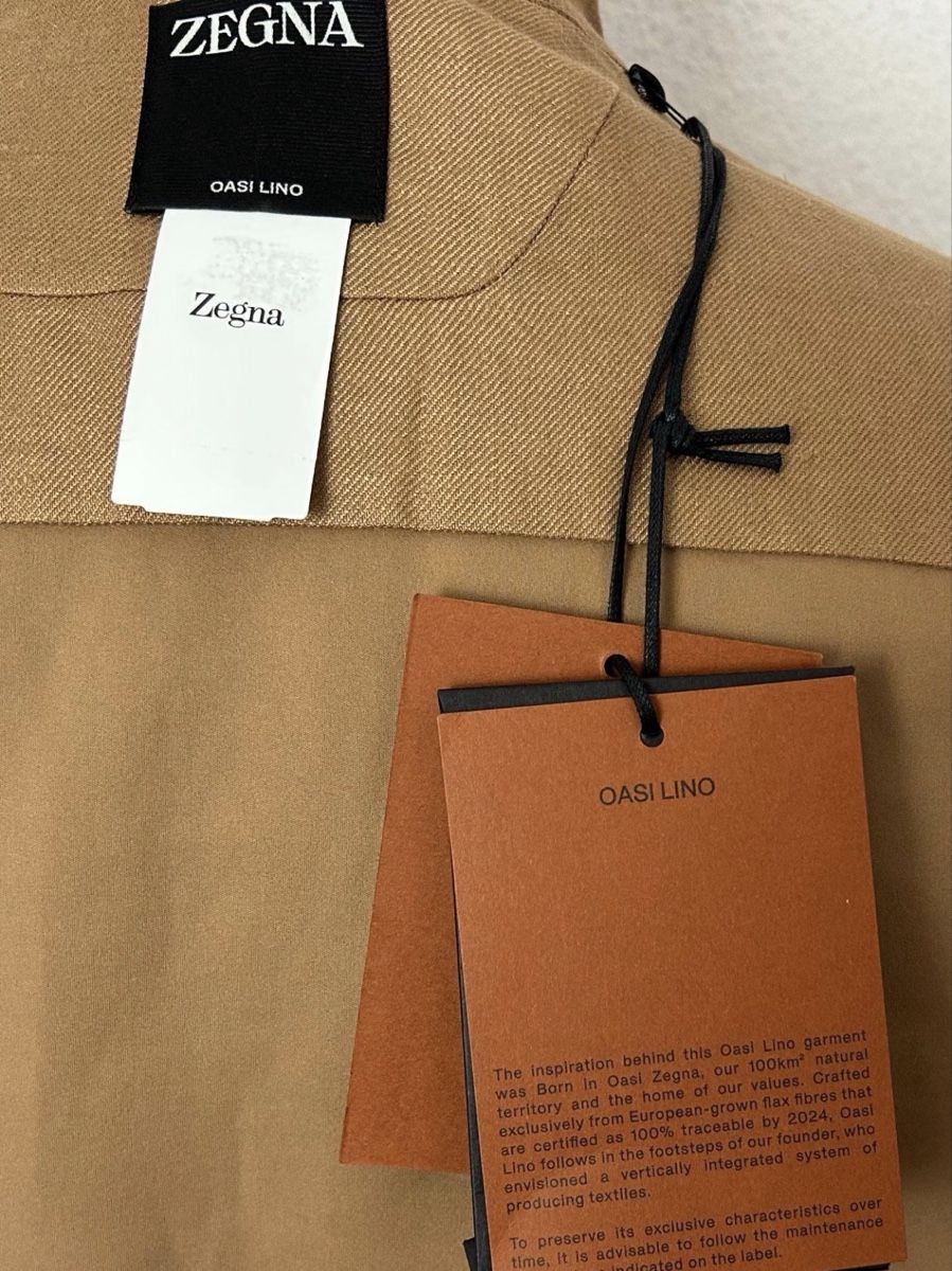 Zegna Giacche: Zegna Overshirt Oasi Lino L – Nuovo e nell'imballaggio originale da Ibach venduto da fashionrenewable 5