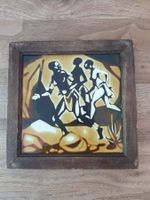 Keramik Fliese  Bantu Folklore Liebermann Pottery 60er Jahre