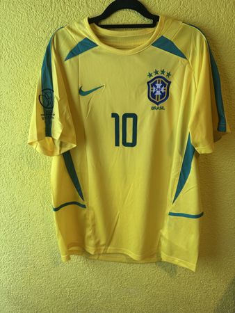 Rivaldo Brasilien Wm 2002 Retro Trikot
