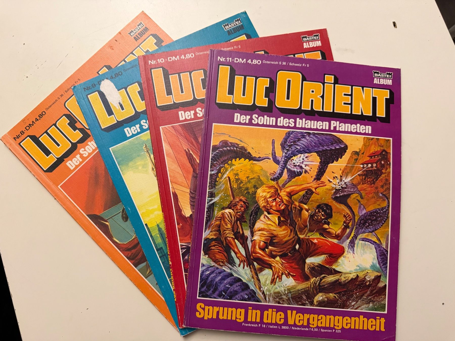 Comics: 4er Lot LUC ORIENT BAND 8-11 – Gebraucht aus Münsingen von Ganjam