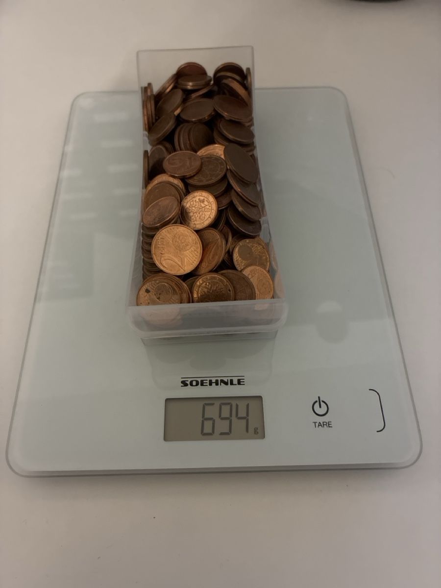 Tutti le monete: Nr. 85: Gemischte Lot EURO-Cent – Usato da Burgdorf venduto da Yakari5165