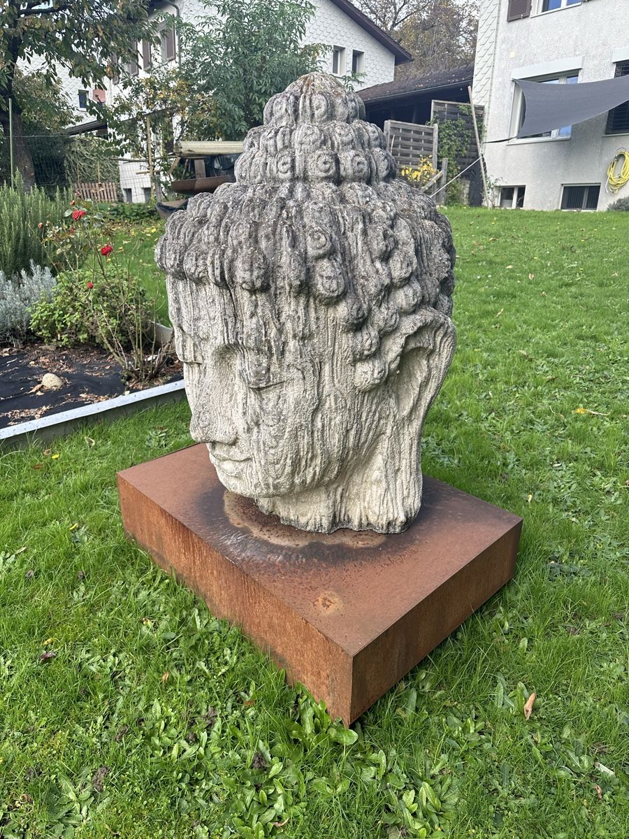 Sculture & Statue: Buddha inkl Sockel – Usato da Aathal-Seegräben venduto da rom_cg7q 3