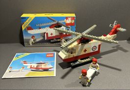 LEGO LEGOLAND 6691 Red Cross Helicopter, 1981