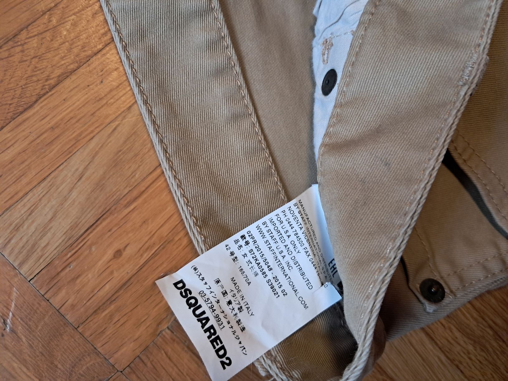 Dsquared2 Kleiderpakete: Dsquared2 Hosen 2 Stück 34 bis 36 – Gebraucht aus Kefikon TG von theratpack20 5