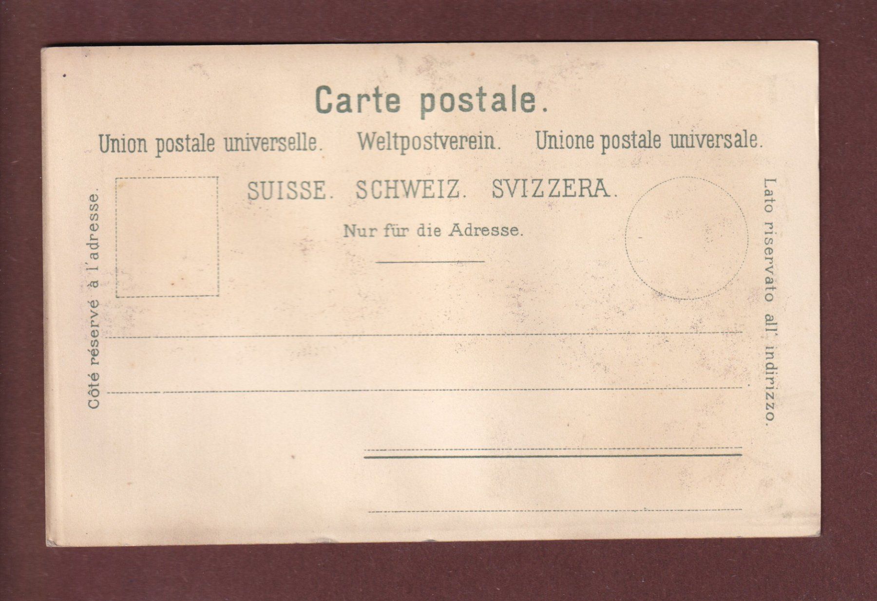 Cartoline postali: Souvenir de NEUCHÂTEL - Litho Künzli – Usato da Pully venduto da nicecards 1
