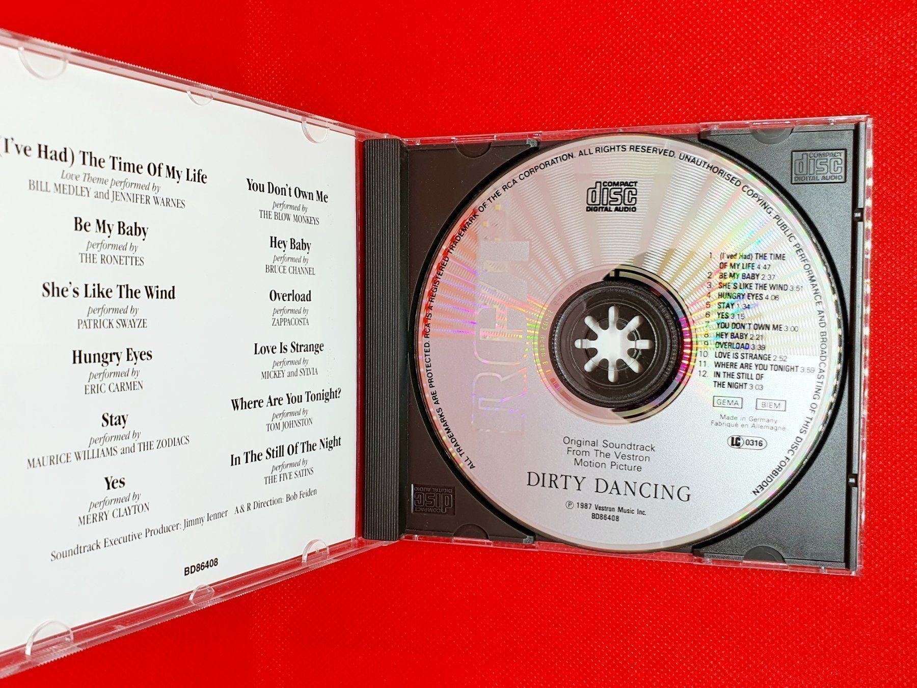 CD: CD "Dirty Dancing" Soundtrack – Usato da Riedholz venduto da Speedy11 1