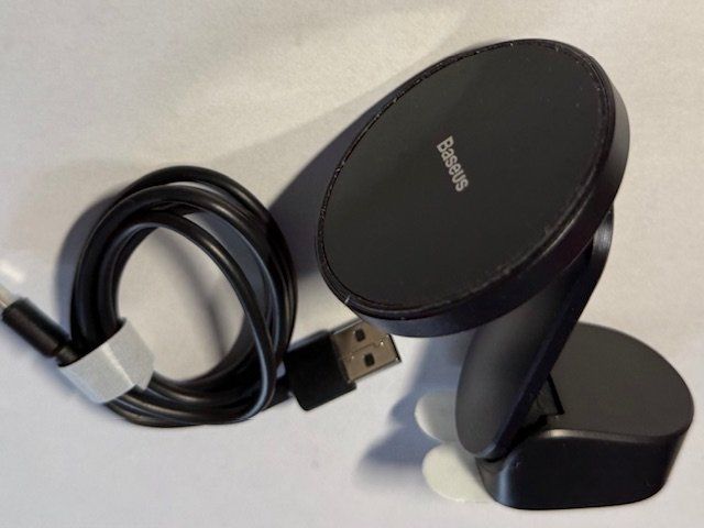 Baseus Caricabatterie: Car Mount Wireless Charger von BASEUS – Nuovo (secondo la descrizione) da Lostorf venduto da Nick1258 1