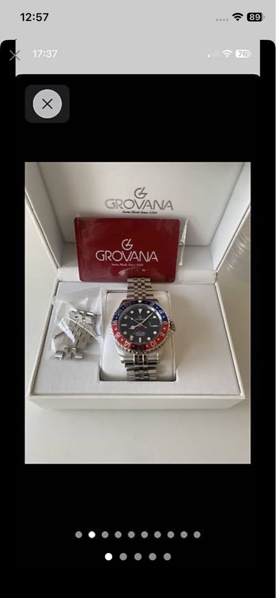 Orologi: GROVANA. SONDERANFERTIGUNG – Nuovo (secondo la descrizione) da Lenzburg venduto da erv_v7lr