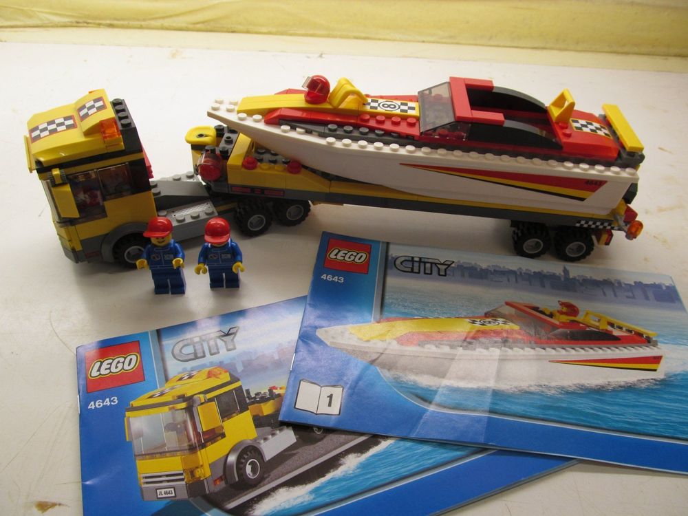 lego city rennboot