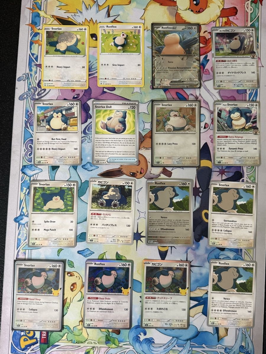 Pokémon Carte collezionabili: Pokémon - Snorlax Pack  – Nuovo (secondo la descrizione) da Uvrier venduto da sauma85