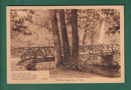 WEIMAR - Naturbrücke im Park