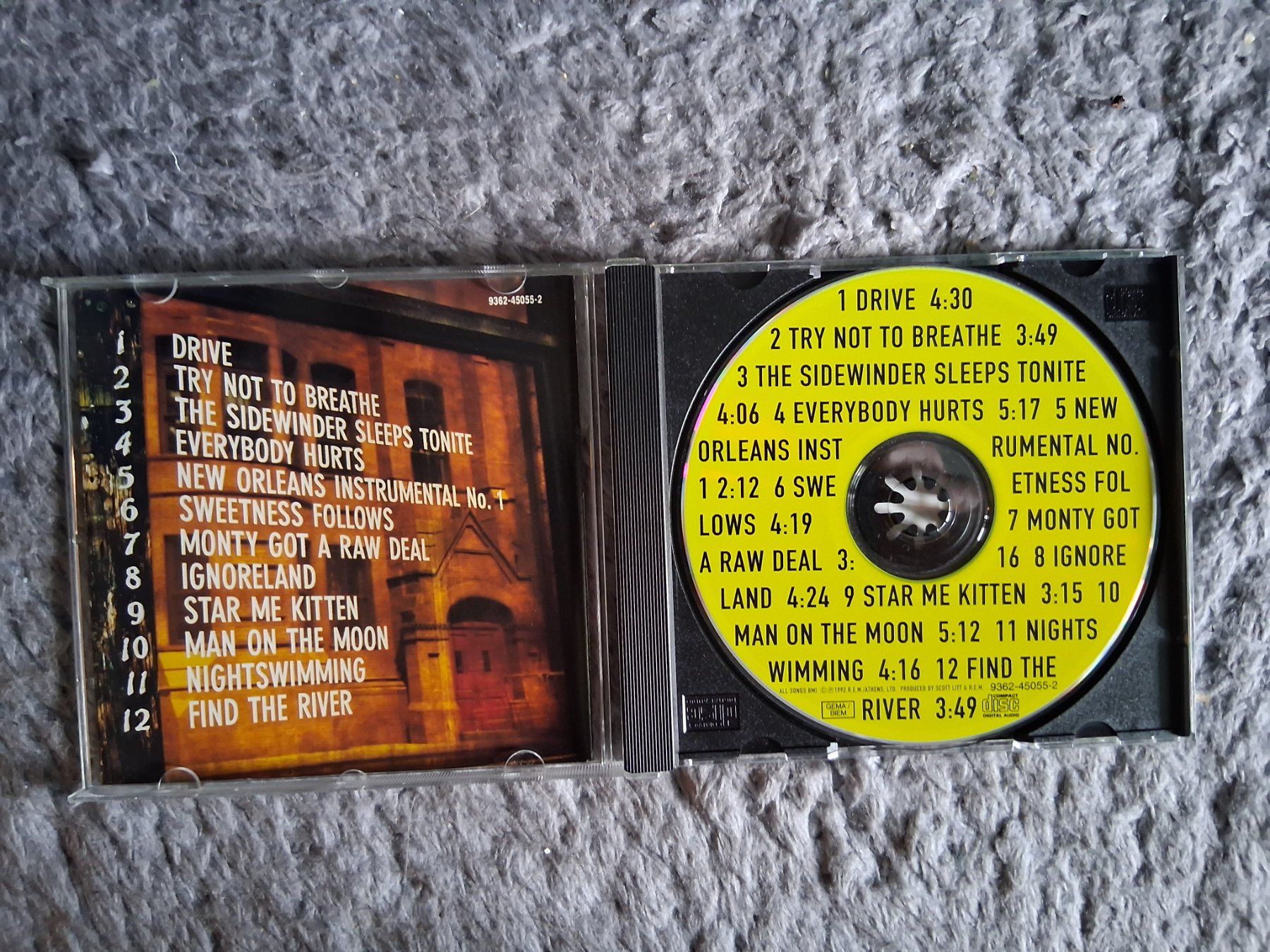 CD: R.E.M.      AUTOMATIC FOR THE PEOPLE     CD – Usato da Wetzikon ZH venduto da Ramones01 2