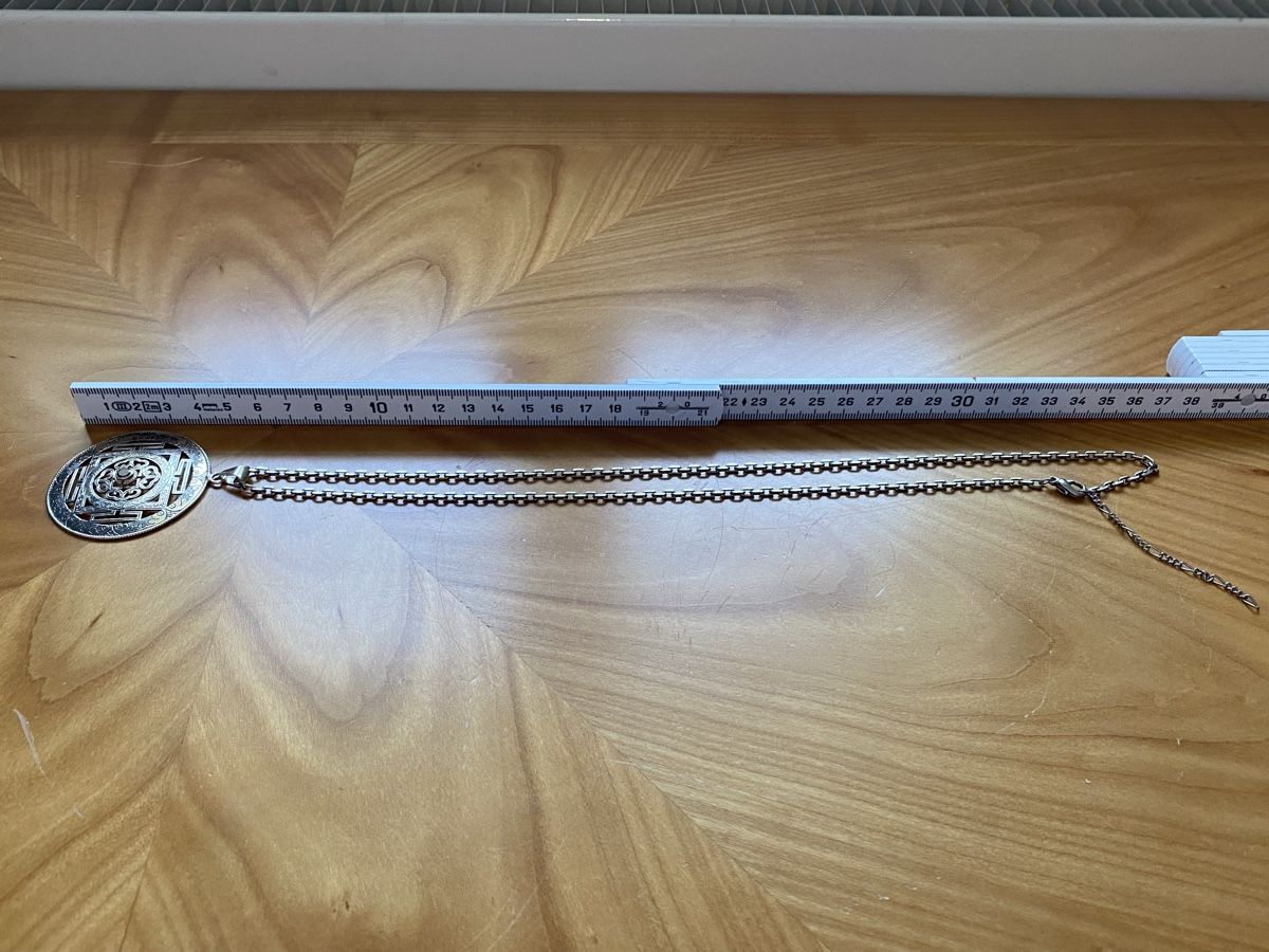 Anhänger: Schmuckanhänger mit Halskette 800 Silber – Gebraucht aus Birr von Vintage-Liebhaber 5