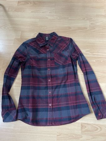Helly Hansen Damen Hemd kariert rot grau Grösse XS